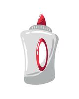 glue school supply icon isolated vector