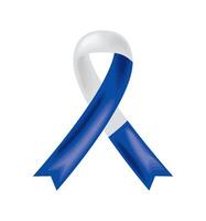 israel flag in ribbon design vector