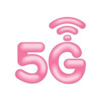 5G wifi connection illustration design vector