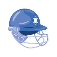 cricket headgear uniform illustration design vector