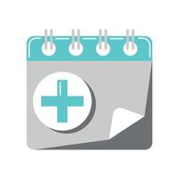 red cross day event illustration design vector