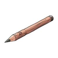 A pencil drawing of a sharp icon isolated vector