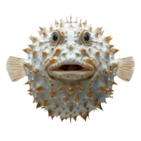 Intricate Details of a Pufferfish png