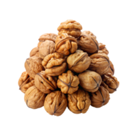 a large pile of walnuts with the word walnut on the bottom png