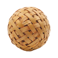 Takraw ball isolated on transparent background png