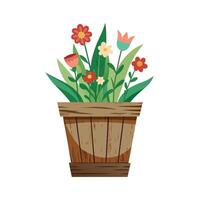 Flowerpot Houseplant Illustration vector