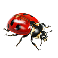 Generated Ai Ladybug insect bug beetle png