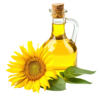 olive oil bottle with cork on transparent backgroundv png