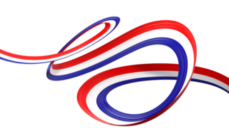 3d Flag Of Croatia 3d Wavy Shiny Croatia Ribbon Flag 3d Illustration png