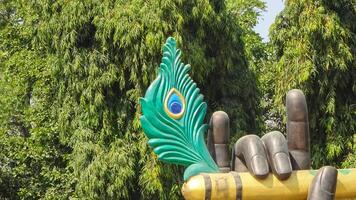 Image art of flute and wing photo