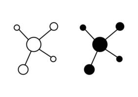 Connect outline icon collection or set. Connect Thin line art vector