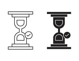 Early access outline icon collection or set. Early access Thin line art vector