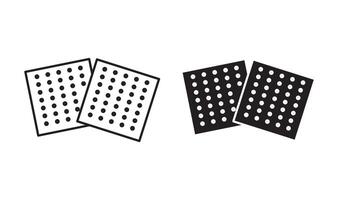 Sandpaper outline icon collection or set. Sandpaper Thin line art vector