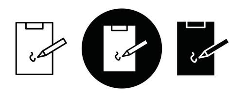 Annotation outline icon collection or set. Annotation Thin line art vector