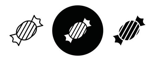 Candy outline icon collection or set. Candy Thin line art vector