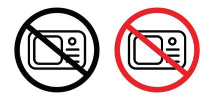 Do not microwave outline icon collection or set. Do not microwave Thin line art vector