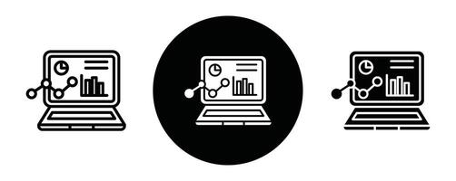 Dashboard outline icon collection or set. Dashboard Thin line art vector