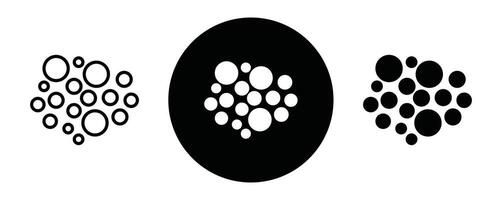 High density outline icon collection or set. High density Thin line art vector