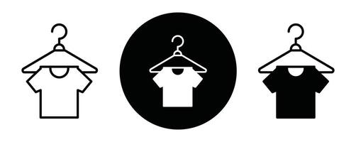 Garment outline icon collection or set. Garment Thin line art vector
