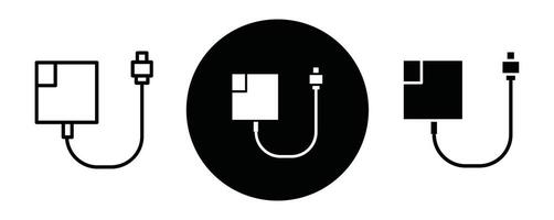 Magsafe outline icon collection or set. Magsafe Thin line art vector
