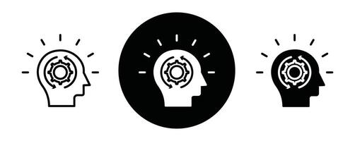 Realization outline icon collection or set. Realization Thin line art vector
