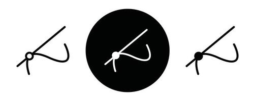 Tangent outline icon collection or set. Tangent Thin line art vector