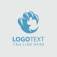 Claw animals Logo Illustrations vector