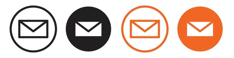 Message icon showing digital communication and text messaging, suitable for social media, email services, and chat platforms vector