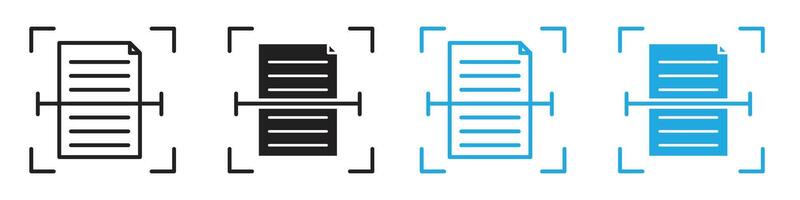 Digital File Safety Scan Icon to Protect Against Cyber Threats vector