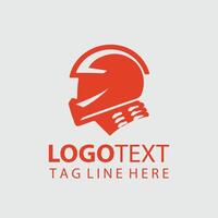 Helmet Logo Illustrations vector