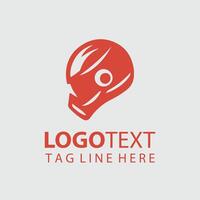 Helmet Logo Illustrations vector