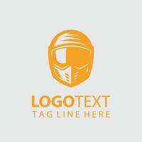 Helmet Logo Illustrations vector