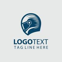 Helmet Logo Illustrations vector