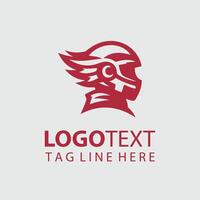 Helmet Logo Illustrations vector