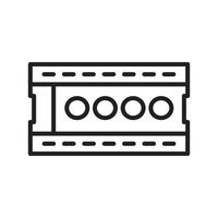 Animation Symbol Showcasing Engaging and Creative Motion Graphics vector