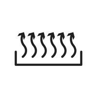 Heat Icon for Temperature Indicators, Cooking Settings, and Thermal Warnings Illustrations vector