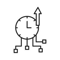 Reliable Server Icon Promote IT Service Reliability and Uptime vector