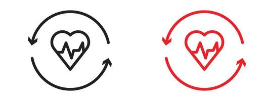 Life Stages Icon for Biological Processes, Evolution, and Development Cycles vector