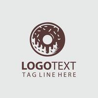 Donut Logo Illustrations vector