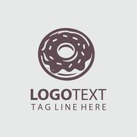 Donut Logo Illustrations vector
