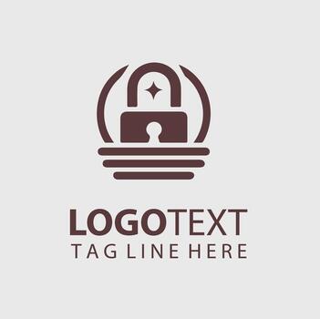 Lock Logo Illustrations vector