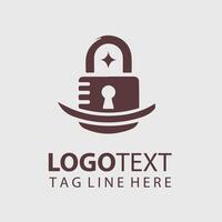 Lock Logo Illustrations vector