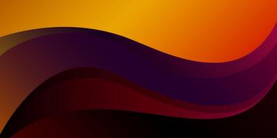 abstract wave gradient background. modern colorful wallpaper for banner, and presentation. vector