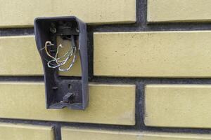 Broken or Vandalized Intercom System photo