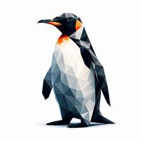 Low Polygon Style Illustrations of Various Animals on a White Background - Modern and Colorful Geometric Art photo