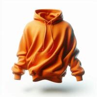 High-quality floating blank hoodies in various colors, perfect for mockups, presentations, and marketing materials photo