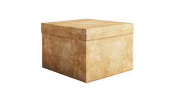 Box package mock up, isolate object, Studio Light on the transparent background, Format png