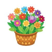 Flowerpot Houseplant Illustration vector