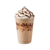 Iced coffee with Transparent Background png