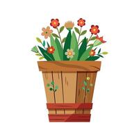 Flowerpot Houseplant Illustration vector